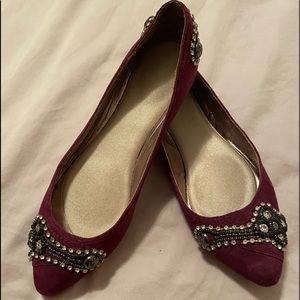 Rock and Candy Rhinestone Flat Shoes size 7.5B